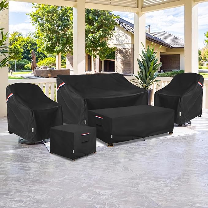 Patio Chair Covers Waterproof Heavy Duty Patio Furniture Covers, 37W x 40D x - Image 8