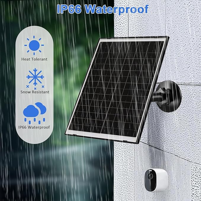 Zivif Solar Panel Charger for Arlo Essential 2K, Essential XL & Spotlight - Image 5
