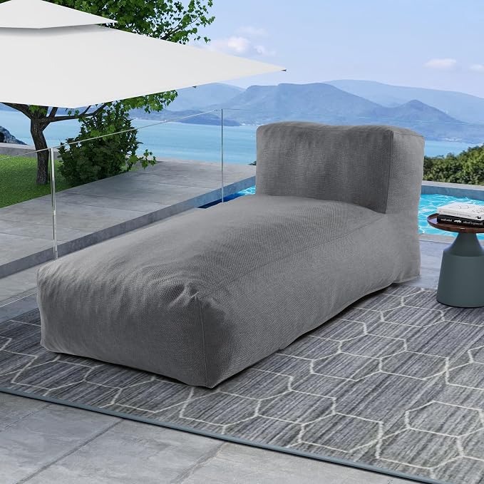 Outdoor Bean Bed Chair Sun Lounger, Outdoor Couch Sofa by OPEAK