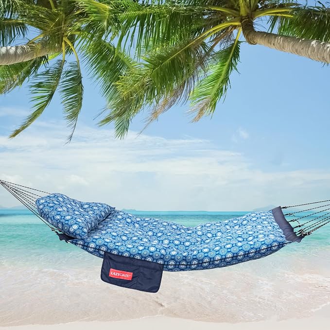 Lazy Daze Hammocks Deluxe 12 FT Tufted Hammock - Image 7