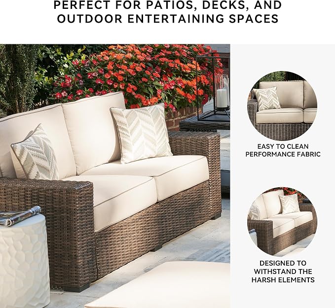 Signature Design by Ashley Coastline Bay Casual Weather Resistant Outdoor - Image 5