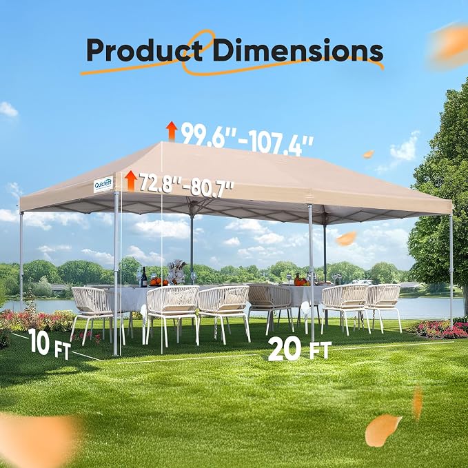 Quictent 10x20 Pop up Canopy - Image 5