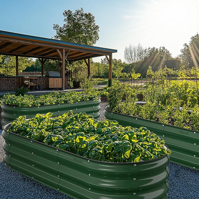 Raised Garden Bed Kit, Large Metal Raised Beds - Image 7
