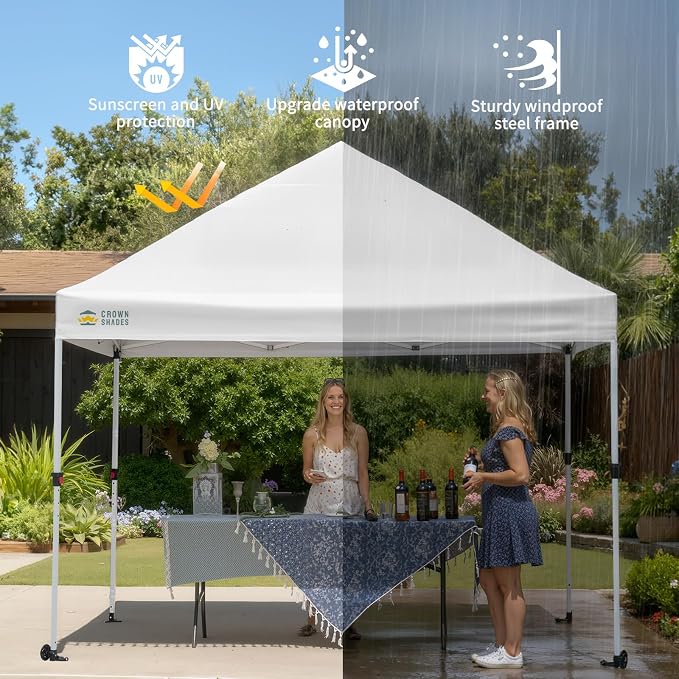 CROWN SHADES 10x10 Heavy Duty Canopy - Image 2