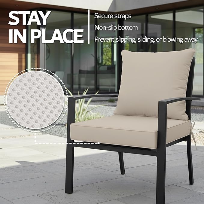 19x19 Inch Patio Chair Cushion - Image 5