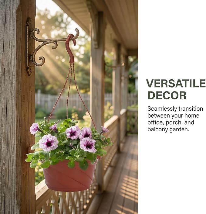 DOITOOL 10 Pack Hanging Plastic Pots - Image 6