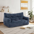 Pamapic 59" Bean Bag Chair, 2 Seat Loveseat Sofa, Ultra Soft Dutch Velvet by Pamapic