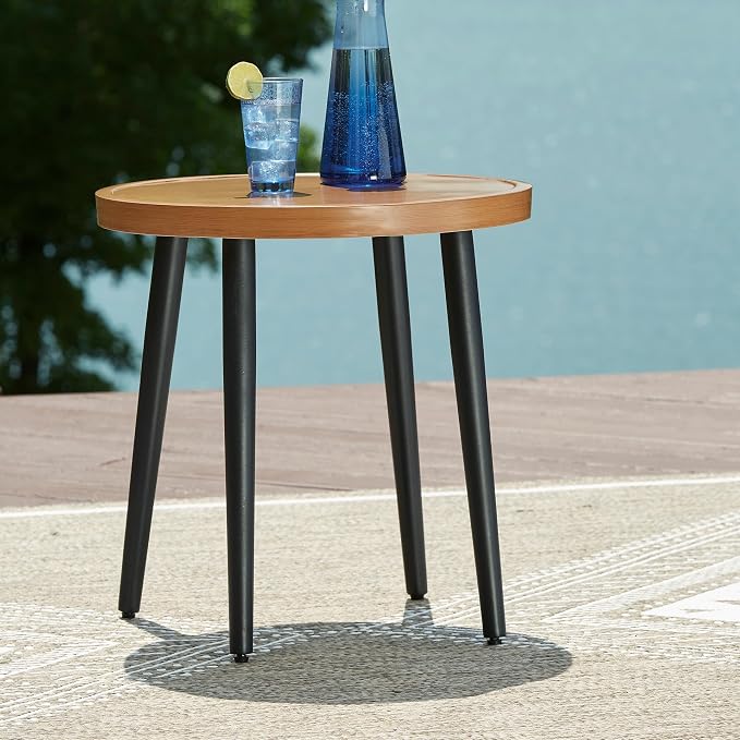 Signature Design by Ashley Horizon Hall Casual Outdoor End Table - Image 2