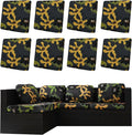 Outdoor Cushion Covers Set, Replacement by SUKAIKEQA