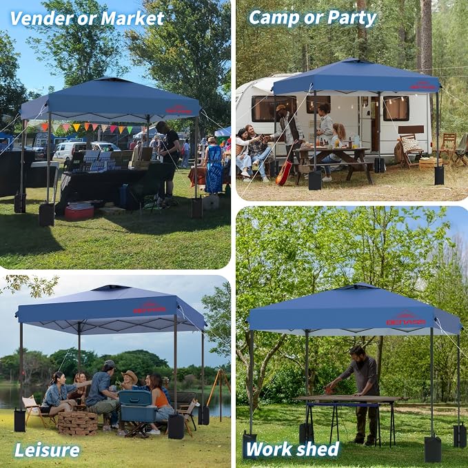 8x8 Pop Up Canopy, Easy Up Canopy Tent, Heavy Duty Tents - Image 8