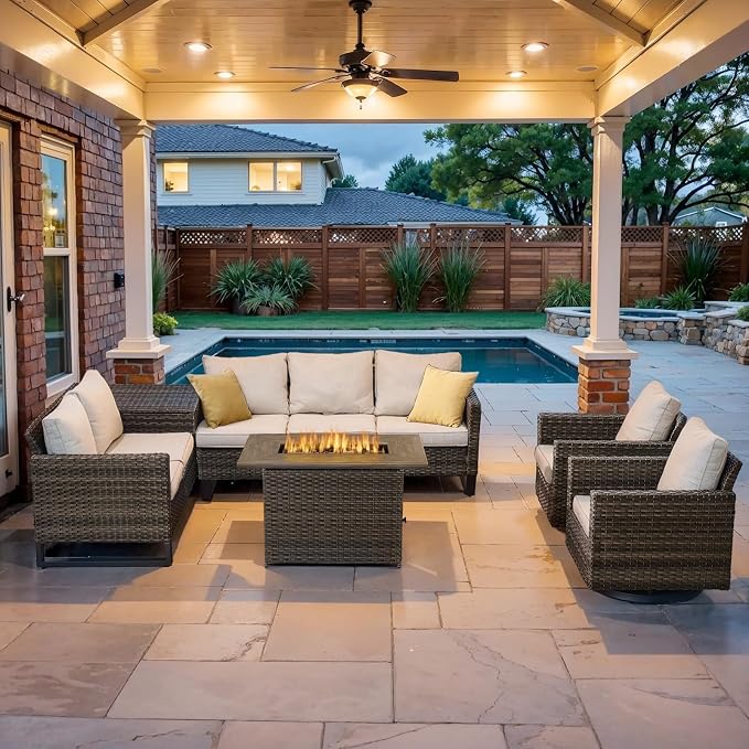 Belord 6-Piece Outdoor Sectional Furniture Set by Belord