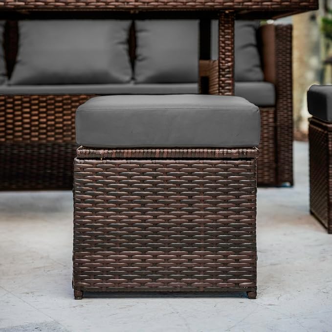 Nestl Wicker Outdoor Furniture Set - Image 2