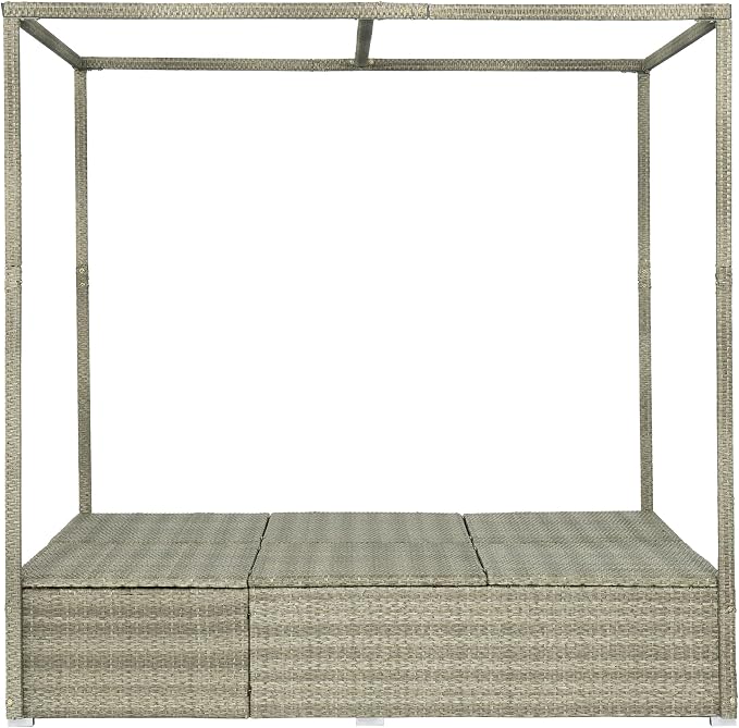 Harper & Bright Designs Adjustable Outdoor Sun Lounger - Image 9