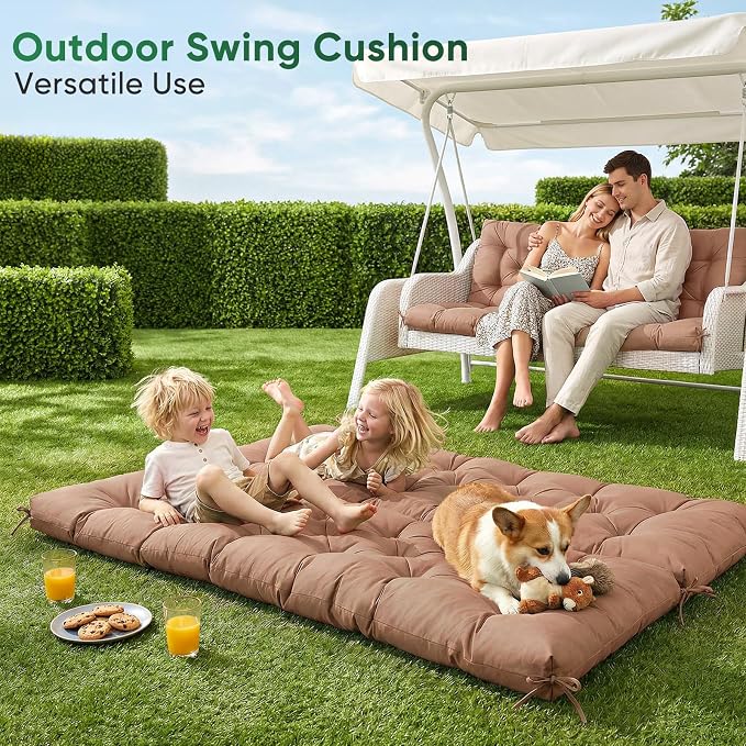 Porch Swing Cushions, Waterproof Swing Cushion - Image 4