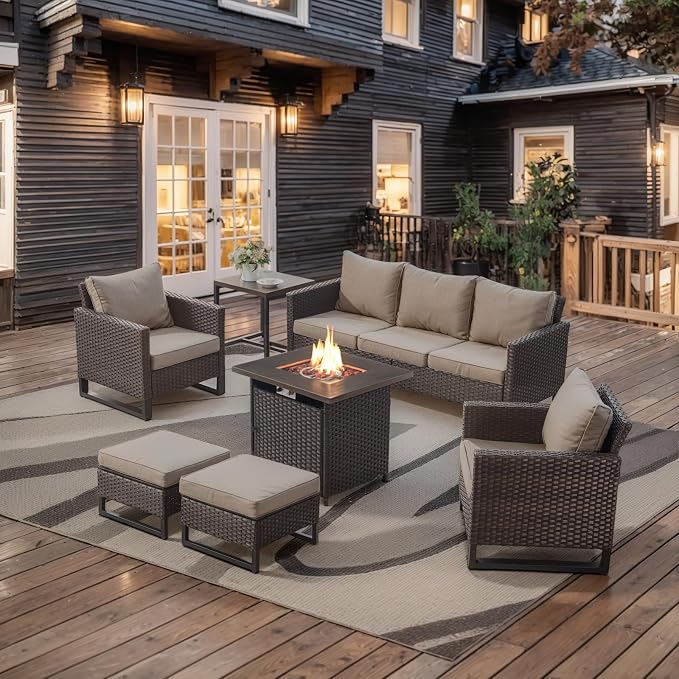 Belord 7 Pieces Patio Furniture Set - Image 3