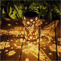 Fairy Solar Lanterns Outdoor Hanging Maple Leaf Decor Lantern, Waterproof by AITENISEN