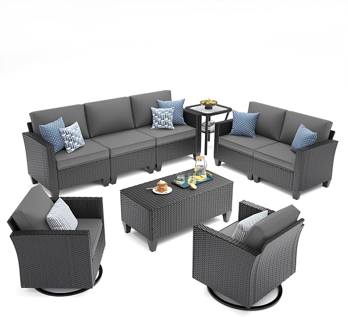 UDPATIO Patio Furniture Set, 6 Pieces Outdoor Furniture Sets - Image 9