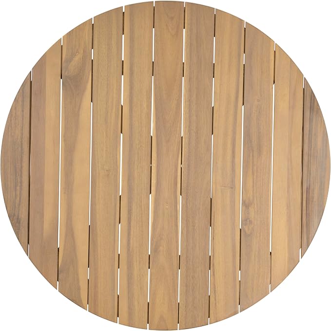 Christopher Knight Home Lalina Outdoor Coffee Table, Acacia Wood Accent Table - Image 6