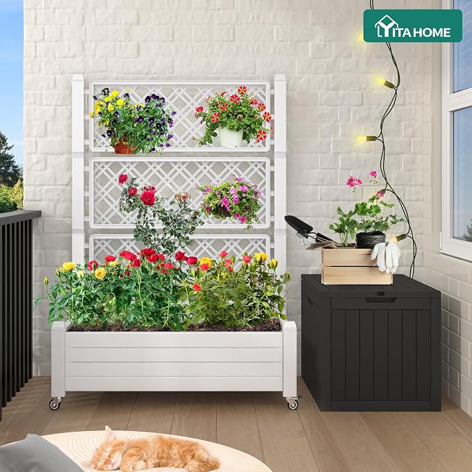 YITAHOME 3.6x1.5x5 FT Planter Box Trellis - Image 2