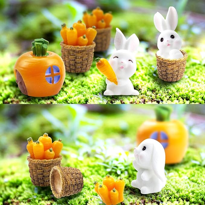 Miniature Fairy Garden Decoration Accessories Sculptures Statues, Yard Garden - Image 4