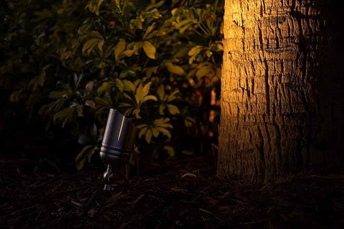 VOLT 20-Pack 12V Fat Boy Stainless Steel Outdoor Spotlights - Image 6