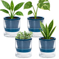 D'vine Dev 4 Inch Design Self Watering Planter by DvineDevPlanterPotsandStand