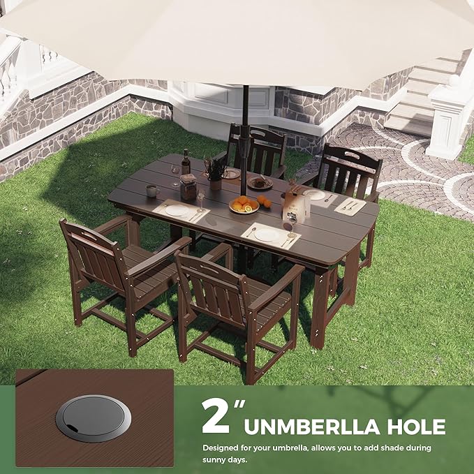 5-Piece Outdoor Dining Furniture Set - Image 5