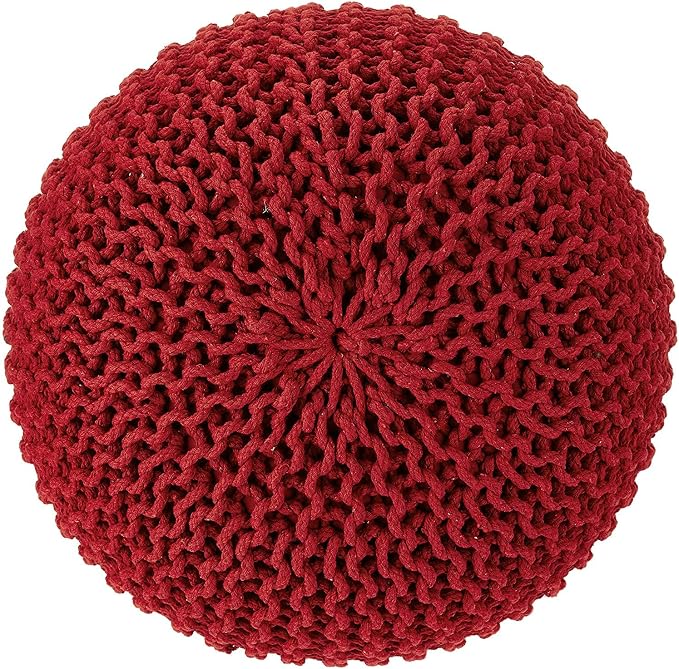 · REDEARTH · Round Pouf Ottoman - Image 5