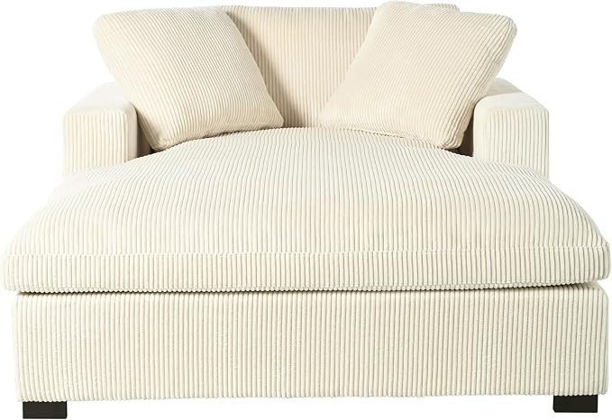 Christopher Knight Home Larrz Oversized Chaise Lounge Chair Indoor, Corduroy - Image 13