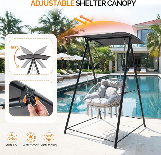 OnCloud Outdoor Hammock Chair Stand - Image 4
