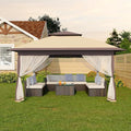 Canopy Tent 13x13 ft, Pop Up Gazebo One-Push Setup by GarveeLife