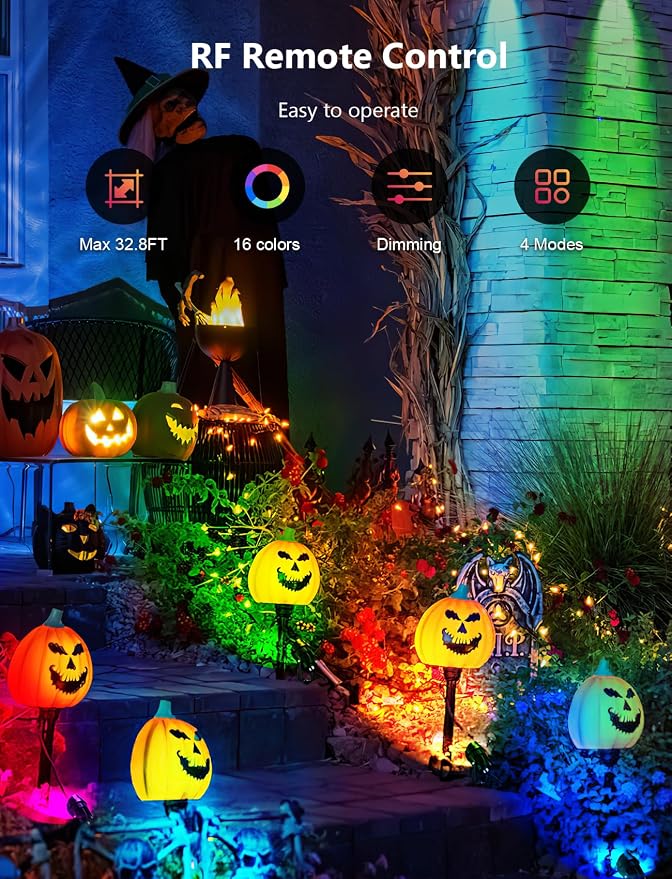 12W RGBW Color Changing Landscape Lights - Image 4