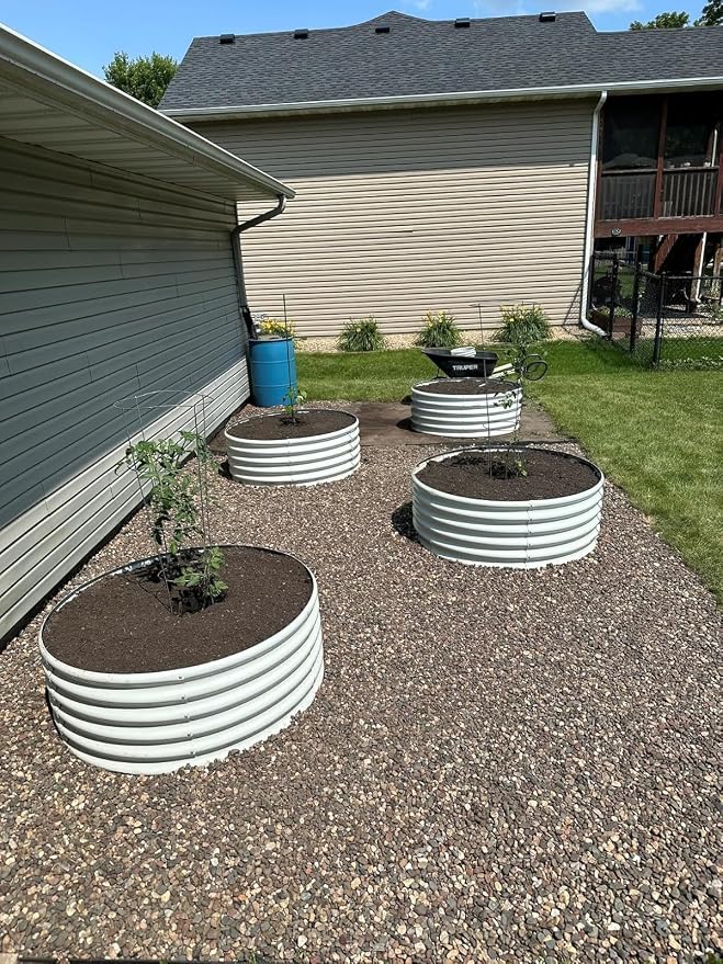 A ANLEOLIFE 6-Pack 4X4X1.5ft & 6X2X1.5ft Deep Root Galvanized Raised Garden - Image 7