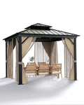 GarveeLife 10 ft x10 ft Hardtop Gazebo by GarveeLife