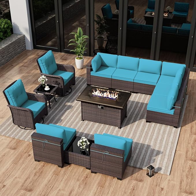ALAULM 13 Pieces Patio Furniture Set - Image 6
