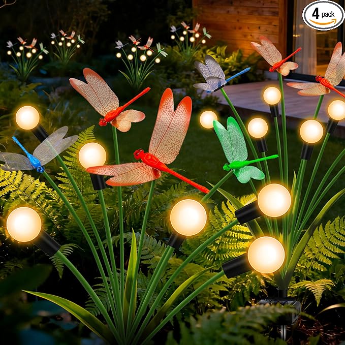 Solar Garden Lights Outdoor by yulloyello