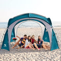 Beach Tent 12 X 12ft Large UPF50+ Pop Up Canopy by UNICAMPER