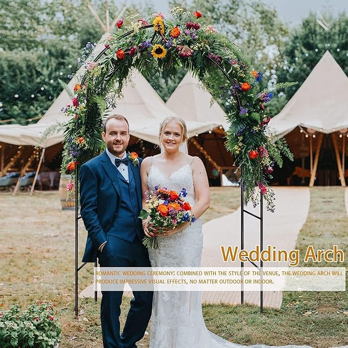 Garden Arch Trellis for Climbing Plants Outdoor Wedding Arches for Ceremony - Image 4