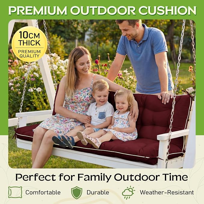 AS AWESLING 60×40 INCH Oxford Fabric Swing Cushions - Image 2