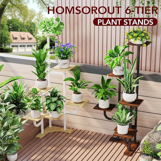 Corner Plant Stand with Grow Light - Image 8