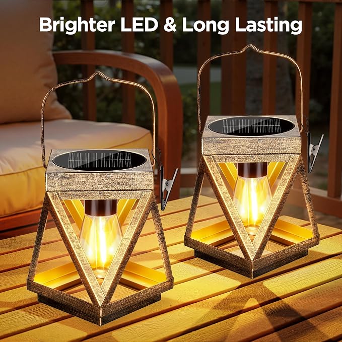 KOOPER Solar Lanterns Outdoor Waterproof - Image 7