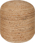 Palisa Round Ottoman Pouf Handmade Cotton Knitted Poof Bean Bag Filling | Boho by Palisa