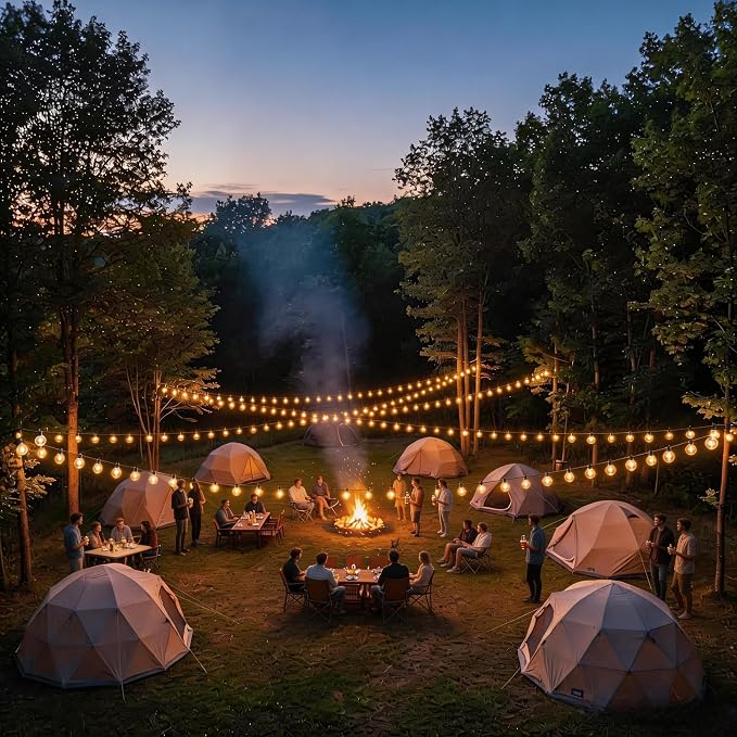 RTTY Dense-Glow 300FT Modular Professional Outdoor String Lights System - Image 9