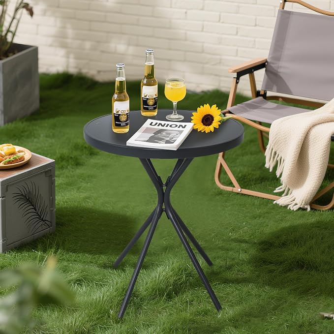 Outdoor Coffee Table with Tempered Glass Top - Image 4
