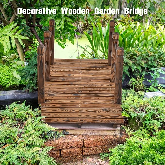 Giantex 5 ft Garden Bridge - Image 7