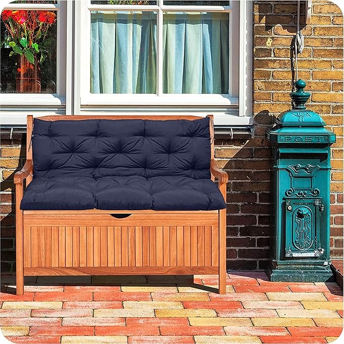 Swing Cushion Replacement Outdoor Porch Waterproof Bench Cushion 2-3 Seater - Image 4