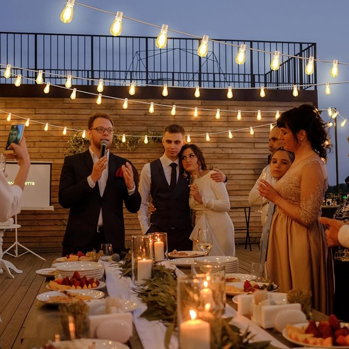 192FT LED Outdoor String Lights, Linkable Patio Light - Image 6