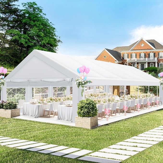 COBIZI 20x40 Party Tent Heavy Duty, Large Outdoor Wedding Tents - Image 2