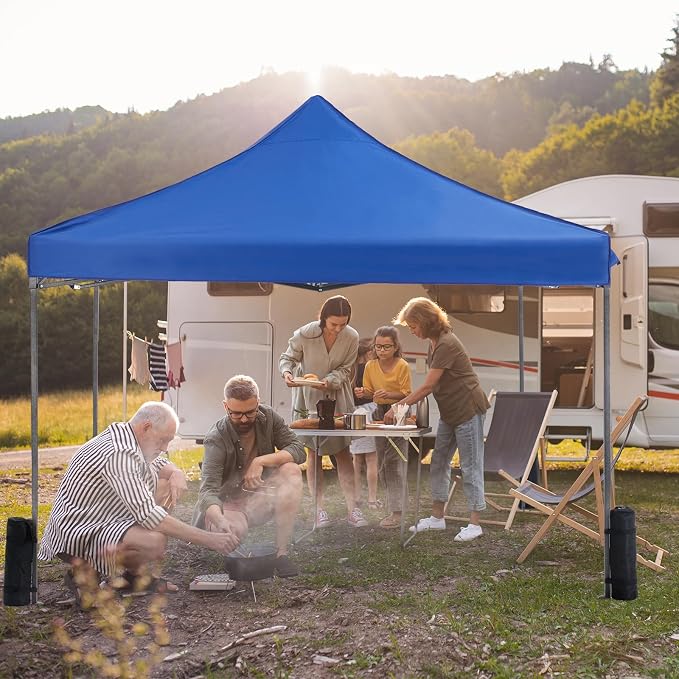 Sweetcrispy 10 x 10 Ft Pop Up Canopy Tent Outdoor Use, Portable Shade - Image 6