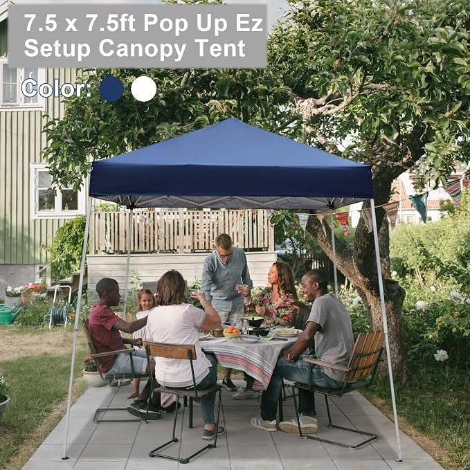 Outvita Canopy 7.8x7.8' Pop Up Commercial Instant Gazebo Tent, Waterproof & UV - Image 6